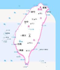 台湾旅游图